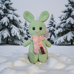 Fázós nyuszi - Meska.hu