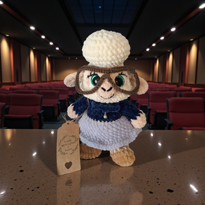 Horgolt Nyájasbari  - játék & sport - plüssállat & játékfigura - plüss bárány - Meska.hu