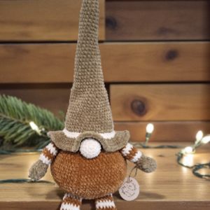 Horgolt amigurumi manó  - otthon & életmód - dekoráció - manók - Meska.hu