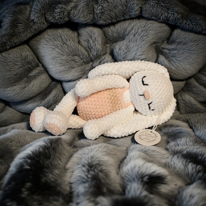 Horgolt nyuszi  - játék & sport - plüssállat & játékfigura - nyuszi - Meska.hu