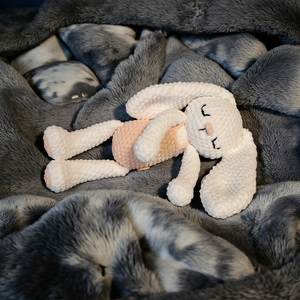 Horgolt nyuszi  - játék & sport - plüssállat & játékfigura - nyuszi - Meska.hu