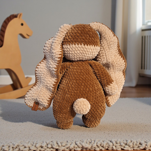 Horgolt nyuszi  - játék & sport - plüssállat & játékfigura - nyuszi - Meska.hu