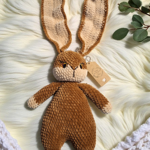 Horgolt nyuszi  - játék & sport - plüssállat & játékfigura - nyuszi - Meska.hu