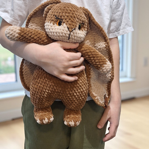 Horgolt nyuszi  - játék & sport - plüssállat & játékfigura - nyuszi - Meska.hu