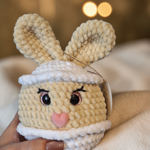 Horgolt csibenyuszi, Játék & Sport, Plüssállat & Játékfigura, Nyuszi, Horgolás, MESKA