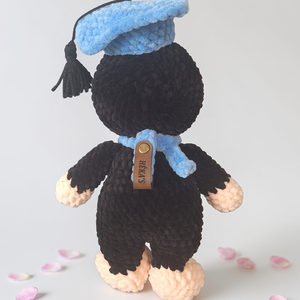 Horgolt ballagó vakond  - játék & sport - plüssállat & játékfigura - más figura - Meska.hu