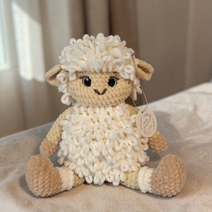 Amigurumi bárány , Játék & Sport, Plüssállat & Játékfigura, Plüss bárány, Horgolás, MESKA