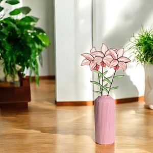 Liliom szál üveg örökvirág - otthon & életmód - dekoráció - virágdísz és tartó - csokor & virágdísz - Meska.hu