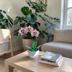 Örömanya szülőköszöntő - Orchidea üveg örökvirág - esküvő - emlék & ajándék - szülőköszöntő ajándék - Meska.hu