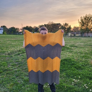 Horgolt babatakaró - otthon & életmód - babaszoba, gyerekszoba - Meska.hu