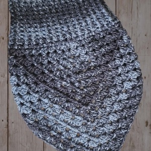 Horgolt nyakmelegítő - ruha & divat - sál, sapka, kendő - sál - Meska.hu