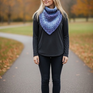 Horgolt nyakmelegítő - ruha & divat - sál, sapka, kendő - sál - Meska.hu