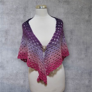 Horgolt kendő - ruha & divat - sál, sapka, kendő - sál - Meska.hu