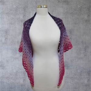 Horgolt kendő - ruha & divat - sál, sapka, kendő - sál - Meska.hu