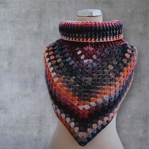 Horgolt nyakmelegítő, Ruha & Divat, Sál, Sapka, Kendő, Sál, Horgolás, MESKA