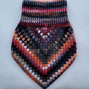 Horgolt nyakmelegítő - ruha & divat - sál, sapka, kendő - sál - Meska.hu
