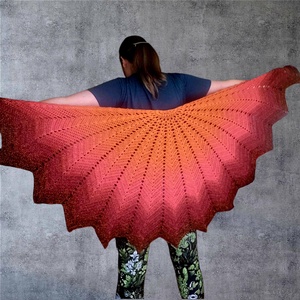 Horgolt vállkendő - ruha & divat - sál, sapka, kendő - stóla - Meska.hu