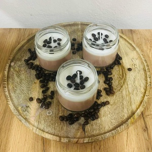 Kávés illatgyertya , Kellékek & szerszámok, Dekorációs kellékek, Dekorációs gyertya, Gyertya-, mécseskészítés, MESKA