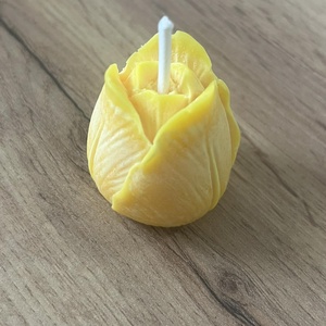 Tulipán formájú illatgyertya, Kellékek & szerszámok, Dekorációs kellékek, Dekorációs gyertya, Gyertya-, mécseskészítés, MESKA