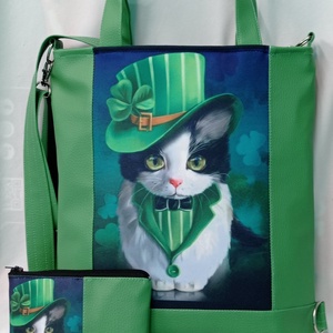 Textilbőr 4funkciós táska - Meska.hu