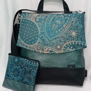 Textilbőr 4funkciós táska - Meska.hu