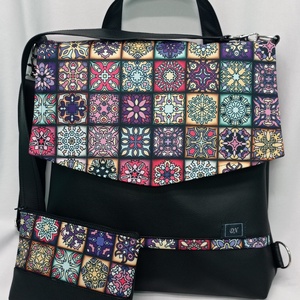 Textilbőr 4funkciós táska+neszesszer - Meska.hu