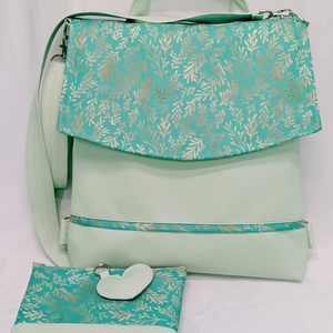 Textilbőr 4funkciós táska+neszesszer - Meska.hu