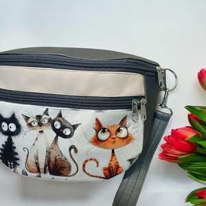 Öv-testtáska , Táska & Tok, Övtáska, Varrás, MESKA