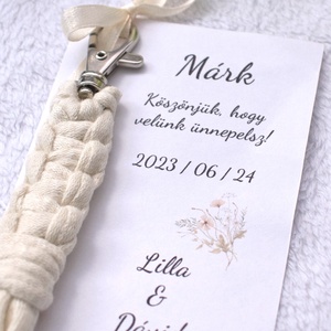 Esküvői köszönetajándék - esküvő - emlék & ajándék - köszönőajándék - Meska.hu