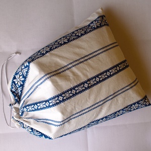 Palóc szőttes kék mintás kenyeres zsák - táska & tok - bevásárlás & shopper táska - kenyeres zsák - Meska.hu Palóc szőttes kék mintás kenyeres zsák - táska & tok - bevásárlás & shopper táska - kenyeres zsák - Meska.hu