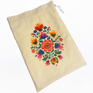 Népi mintás kenyeres zsák - táska & tok - bevásárlás & shopper táska - kenyeres zsák - Meska.hu