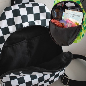 Kockás crossbody táska - táska & tok - kézitáska & válltáska - vállon átvethető táska - Meska.hu