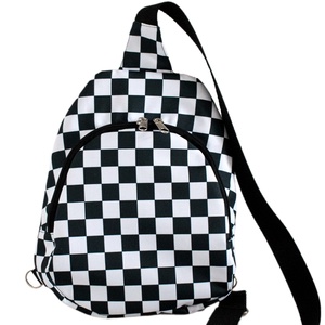 Kockás crossbody táska - Meska.hu