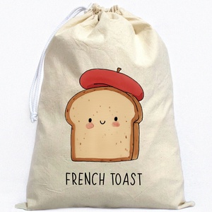 FRENCHIE - mintás kenyeres zsák - Meska.hu