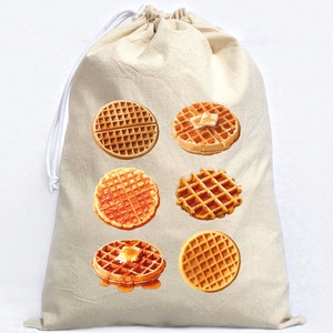 WAFFLE - gofri mintás kenyeres zsák - Meska.hu