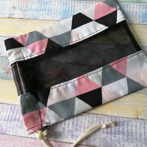 Színes mintás textil zsák/ öko zacskó  - táska & tok - bevásárlás & shopper táska - zöldség/gyümölcs zsák - Meska.hu