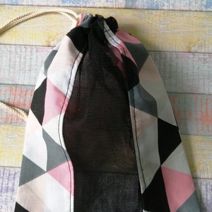 Színes mintás textil zsák/ öko zacskó  - táska & tok - bevásárlás & shopper táska - zöldség/gyümölcs zsák - Meska.hu