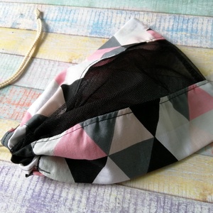 Színes mintás textil zsák/ öko zacskó  - táska & tok - bevásárlás & shopper táska - zöldség/gyümölcs zsák - Meska.hu