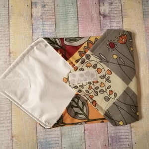 Virág-levél mintás textil szalvéta - otthon & életmód - konyhafelszerelés, tálalás - Meska.hu