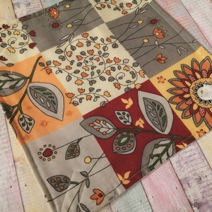 Virág-levél mintás textil szalvéta - otthon & életmód - konyhafelszerelés, tálalás - Meska.hu