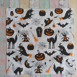Halloween mintás újraszalvéta - otthon & életmód - dekoráció - halloween - halloweeni jelmez és kiegészítők - Meska.hu