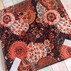 Mandala/virág mintás újraszalvéta, Otthon & Lakás, Konyhafelszerelés, tálalás, Konyhai textil, Szalvéta, Varrás, Meska