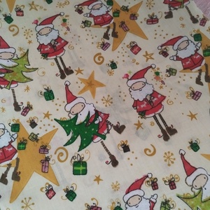 Mikulás mintás Mikulás zsák/ csomagoló - karácsony - mikulás - mikulás zsák - Meska.hu