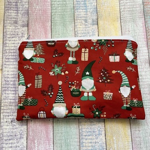 Manó mintás uzsonnás tasak/ zsák/ csomagoló - karácsony - mikulás - mikulás zsák - Meska.hu