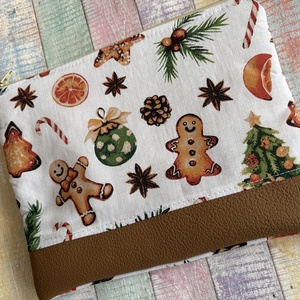 Mézeskalács mintás neszesszer/tolltartó - Meska.hu