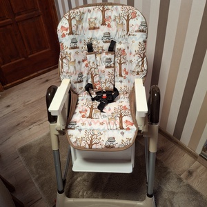 Touragoo  mappy etetőszékhuzat pamutvászon  anyagból  KÉSZLETEN  - otthon & életmód - babaszoba, gyerekszoba - babaszoba, gyerekszoba - Meska.hu