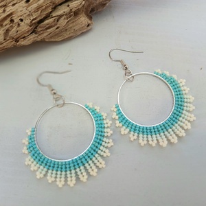 Toscana fülbevaló - ékszer - fülbevaló - karika fülbevaló - Meska.hu