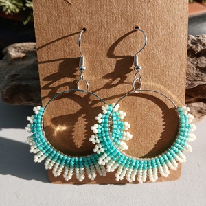 Toscana fülbevaló - ékszer - fülbevaló - karika fülbevaló - Meska.hu