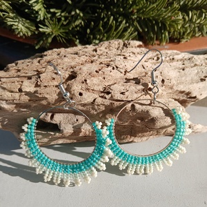 Toscana fülbevaló - ékszer - fülbevaló - karika fülbevaló - Meska.hu