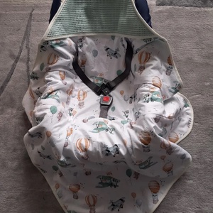 Hordozóba köthető takaró , Baba - mama, Baba ágynemű, Babatakaró, gyerek pléd, Varrás, MESKA